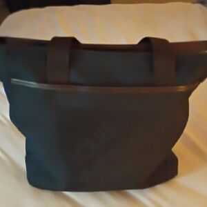 Louis Vuitton Black Duffel Bag